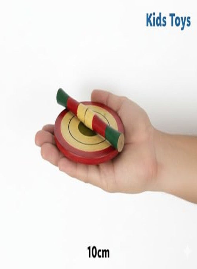 BANNI Kids Wooden Chakla Belan Toy Set | Realistic Mini Kitchen Utensil Play Set | Eco-Friendly Wood Rolling Board & Pin | Fun Toy for Pretend Cooking - Image 5